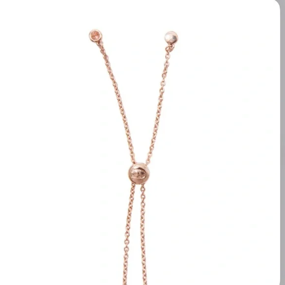 COACH Open Circle Slider Bracelet In Rose Gold - Picture 16 of 16